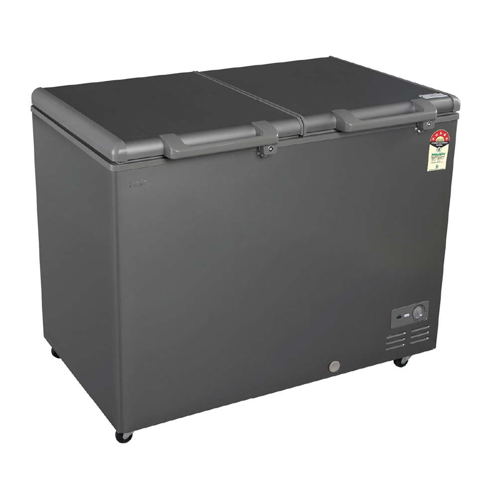 Haier Deep Freezer 510L, Hard Top Convertible Freezer (Titanium)